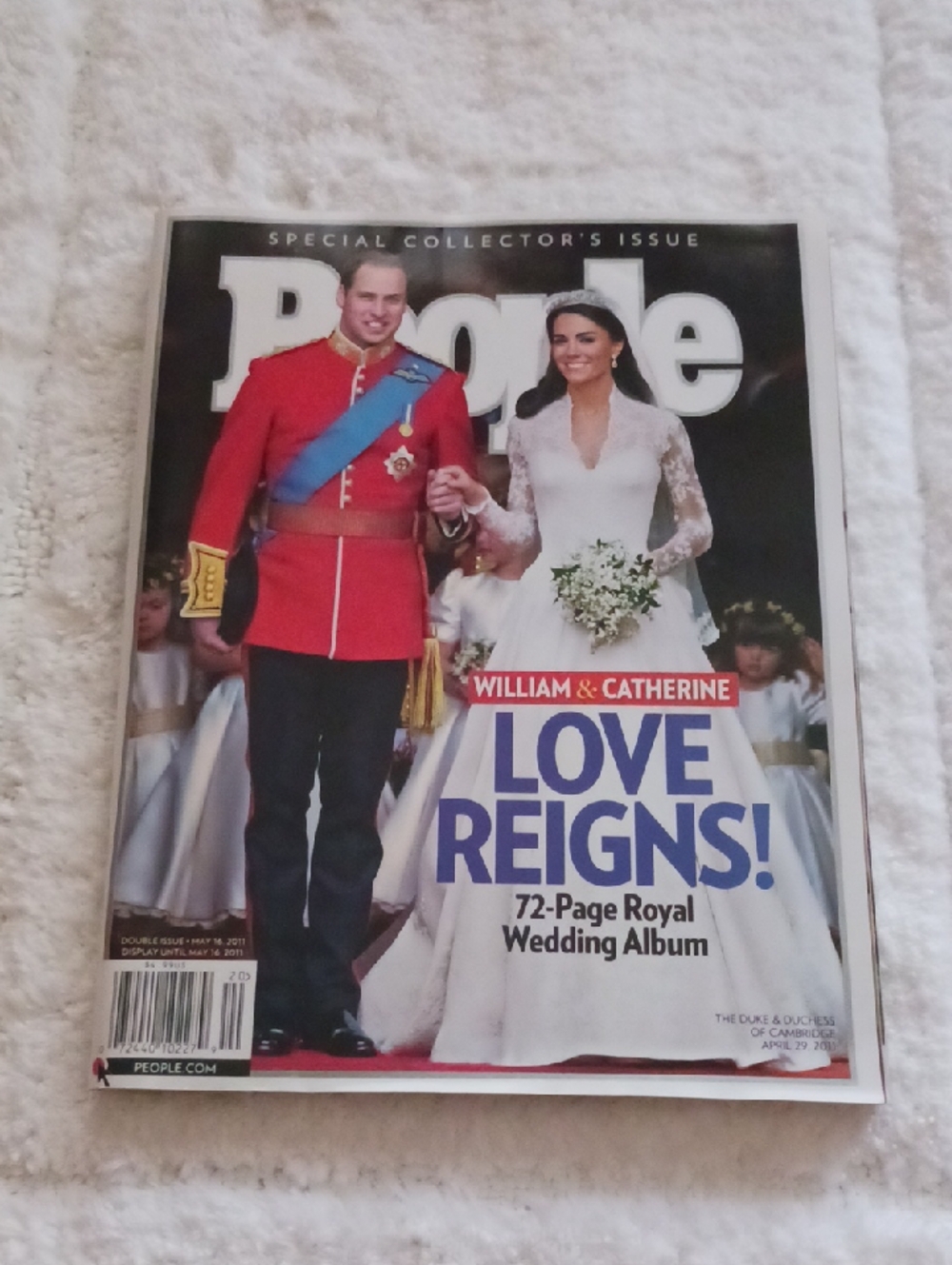 People Mag Special Collector's Issue Of William &  Caterine's Wedding 4/29/2011